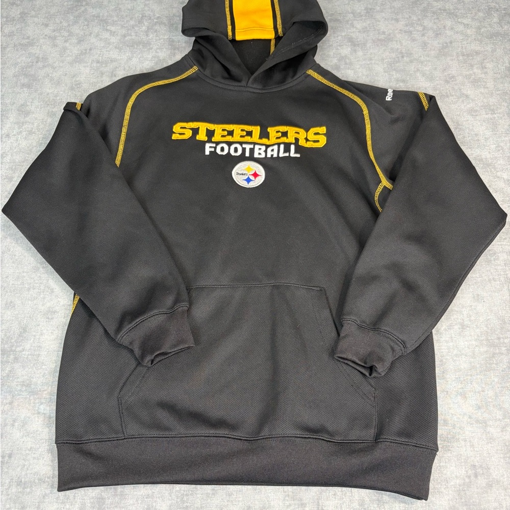 Reebok Pittsburgh Steelers Youth Hoodie Large 14-16 NFL Team Apparel